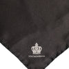 Dolce & Gabbana Brown DG Crown Silk Square Men Foulard Scarf