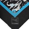 Dolce & Gabbana Black Jazz Club Silk Square Men Foulard Scarf