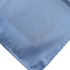 Dolce & Gabbana Light Blue Silk Square Men Foulard Scarf