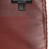Dolce & Gabbana Orange Silk Square Men Foulard Scarf