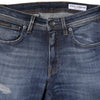 Dolce &amp; Gabbana Blaue Slim Fit-Jeans aus gewaschener Baumwolle für Herren