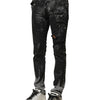Dolce & Gabbana Black Washed Embellished Skinny Denim Jeans