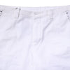 Dolce & Gabbana White Cotton Straight Logo Men Pants
