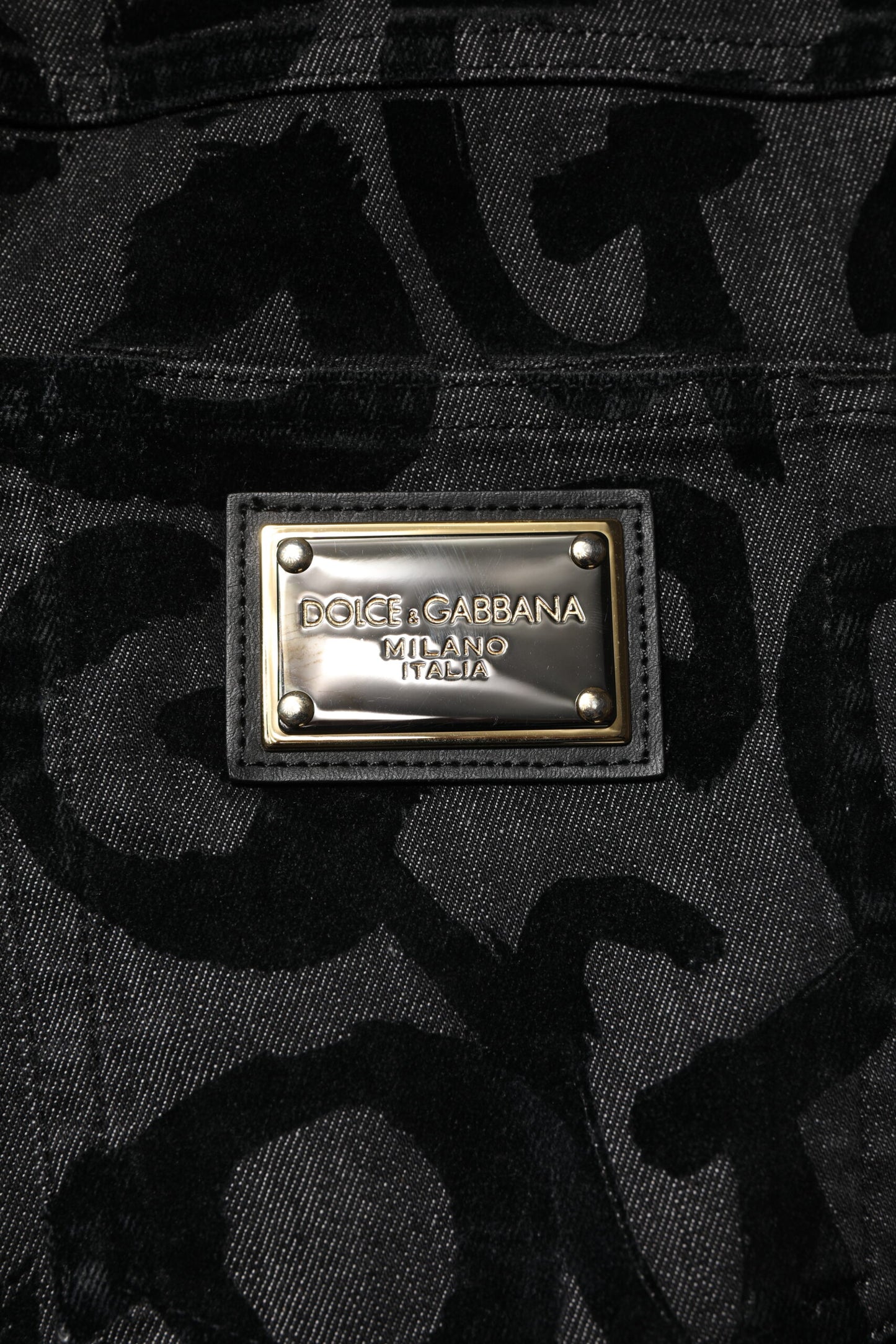 Dolce &amp; Gabbana Graue, gerade geschnittene Jeans aus Baumwolle mit DG-Logo für Herren