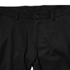 Dolce & Gabbana Black Wool Men Skinny Mid Waist Pants