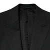 Dolce & Gabbana Black Wool 2 Piece Single Breasted Suit