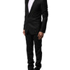 Dolce & Gabbana Blue MARTINI Wool Formal 2 Piece Suit