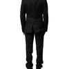 Dolce & Gabbana Blue MARTINI Wool Formal 2 Piece Suit