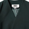 Maison Margiela Green Single Breasted One Button Coat Jacket