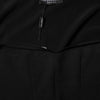Dolce & Gabbana Black Viscose Long Sleeve Pullover Blouse Top