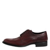 Dolce & Gabbana Brown Leather Lace Up Derby Dress Shoes