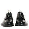 Dolce & Gabbana Black Leather Dress Lace Up Men Formal Shoes