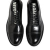 Dolce & Gabbana Black Leather Dress Lace Up Men Formal Shoes
