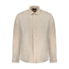 North Sails Beige Linen Men Shirt