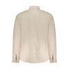 North Sails Beige Linen Men Shirt