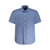 North Sails Blu Linen Men's Shirt