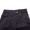 Incotex Dark Purple Mid Waist Casual Straight Pants