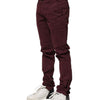 CYCLE Maroon Cotton Stretch Skinny Fit Men Denim Jeans