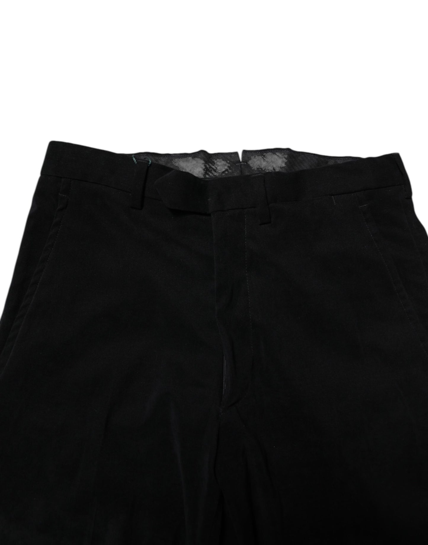 BENCIVENGA Schwarze formelle Hose mit mittelhohem Bund