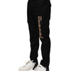 Dolce & Gabbana Black Cotton Cargo Casual Pants