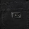Dolce & Gabbana Black Cotton Skinny Men Denim Jeans