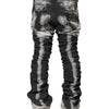 Dolce & Gabbana Black Tie Dye Straight Denim Jeans