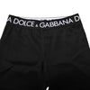 Dolce & Gabbana Black Nylon Skinny Men Jogger Pants
