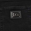 Dolce & Gabbana Black Cotton Skinny Men Denim Jeans