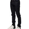 Dolce & Gabbana Black Cotton Skinny Men Denim Jeans