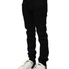 Dolce & Gabbana Black Cotton Skinny Men Denim Jeans