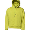 Dolce & Gabbana Green Cotton Hooded Logo Sweatshirt Sweater