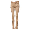 PLEIN SUD Brown Cotton Mid Waist Skinny Denim Jeans