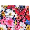 Dolce & Gabbana Multicolor Floral High Waist Leggings Pants