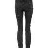 Dolce & Gabbana Gray Skinny Cotton Mid Waisted Denim Jeans