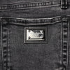 Dolce & Gabbana Gray Skinny Cotton Mid Waisted Denim Jeans