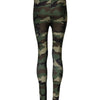 Dolce & Gabbana Multicolor Camouflage DG Waist Leggings Pants