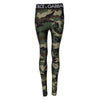 Dolce & Gabbana Multicolor Camouflage DG Waist Leggings Pants