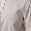 Dolce & Gabbana White Cotton Short Sleeves Collared Top Shirt