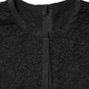 Dolce & Gabbana Black Nylon Lace Long Sleeve Blouse Top
