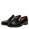 Dolce & Gabbana Black Leather Slip On Loafers Dress Shoes