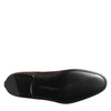 Dolce & Gabbana Brown Velvet Leather Slip On Loafers Shoes