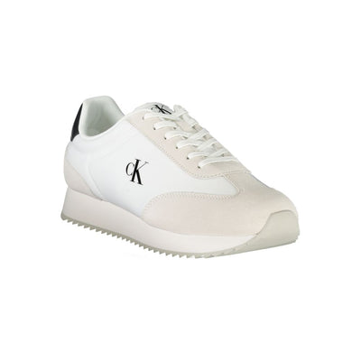 Calvin Klein Bianco Polyurethane Men Sneaker