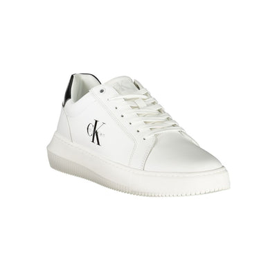Calvin Klein Bianco Polyurethane Men Sneaker