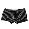 Dolce & Gabbana Black White Striped Regular Boxer Underwear