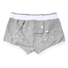 Dolce & Gabbana Gray Cotton Stretch Regular Boxer Underwear