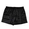 Dolce & Gabbana Black Silk Regular Men Boxer Shorts Underwear