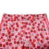 Dolce & Gabbana Pink Cherry Print Cotton Dress Pants