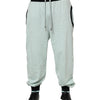 Dolce & Gabbana Light Green Cotton Men Jogger Sweatpants Pants