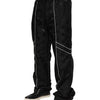 Dolce & Gabbana Black Cotton Straight Jogger Sweatpants Pants