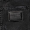 Dolce & Gabbana Black Cotton Logo Plaque Skinny Denim Jeans